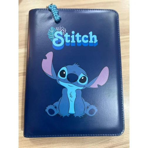 CADERNO COM PASTA - STITCH