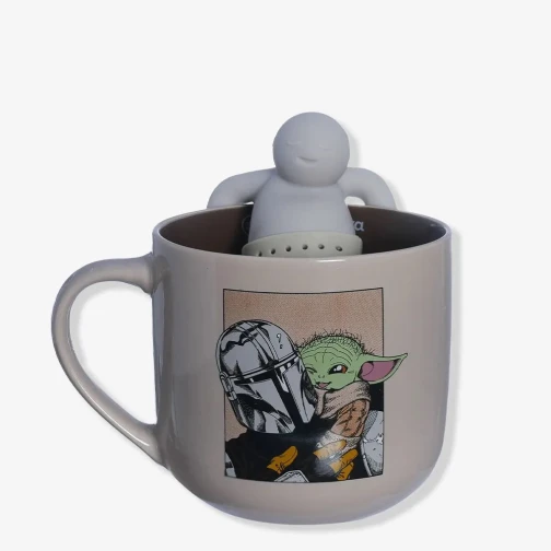 Caneca com Infusor Baby Yoda – The Mandalorian