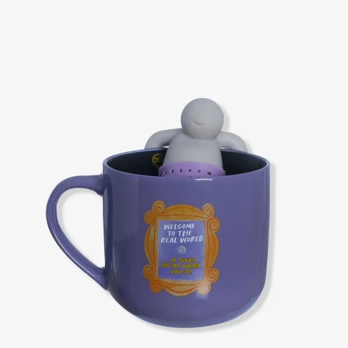 Caneca com Infusor Friends