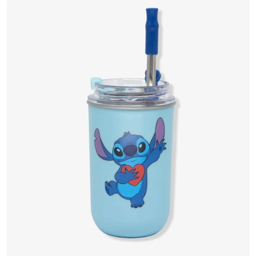 COPO COM CANUDO STITCH