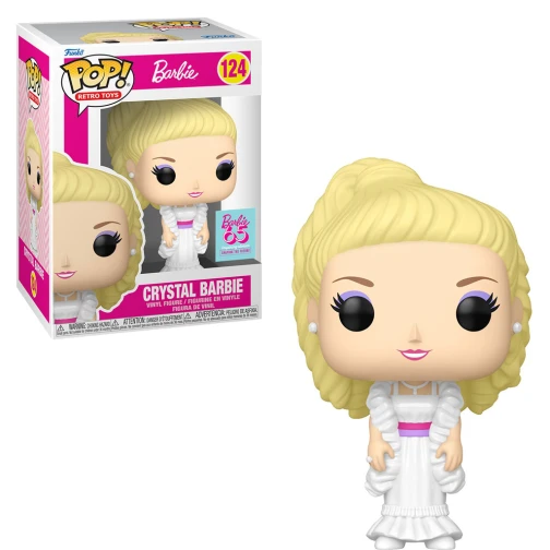 FUNKO POP RETRO TOYS BARBIE 65TH ANNIVERSARY - CRYSTAL BARBIE 124