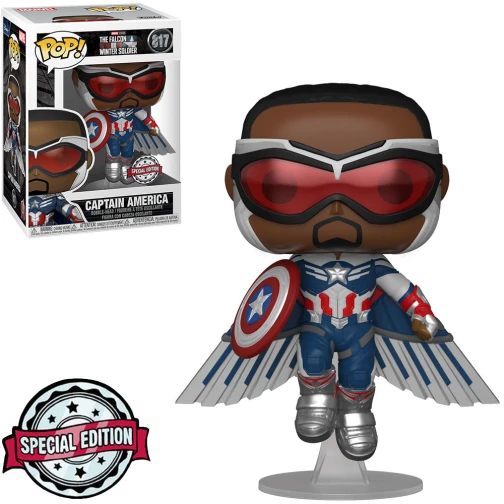 FUNKO POP CAPITAO AMERICA 817 - EDIÇAO ESPECIAL