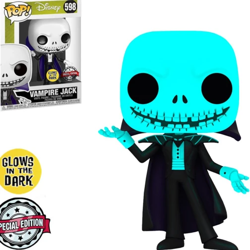 FUNKO POP VAMPIRE JACK - EXCLUSIVO GLOWS IN THE DARK 598