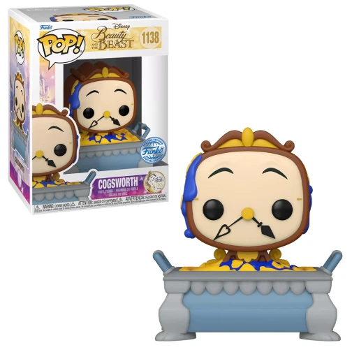 FUNKO POP EXCLUSIVE RELOGIO COGSWORTH BELA E FERA - 1138