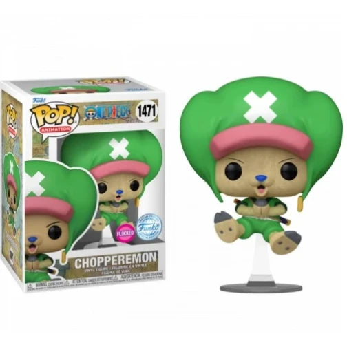 FUNKO POP ANIMATION CHOPPEREMON - FLOCKED EDIÇAO ESPECIAL