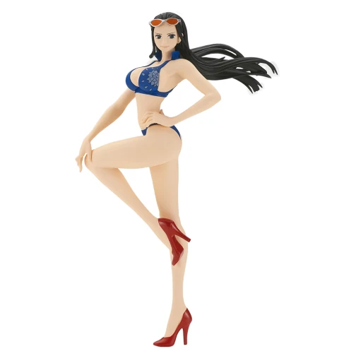 ESTÁTUA BANPRESTO ONE PIECE GRANDLINE GIRLS - NICO ROBIN ON VACATION 