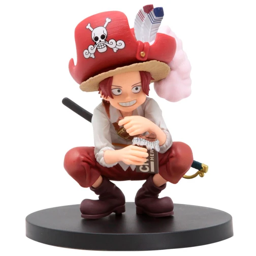 ESTÁTUA BANPRESTO ONE PIECE DXF THE GRANDLINE CHILDREN WANOKUNI VOL.1 - SHANKS