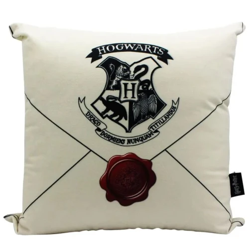 ALMOFADA CARTA HOGWARTS 