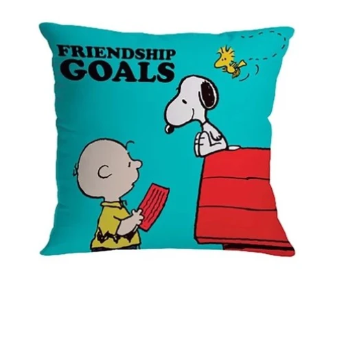 ALMOFADA 40X40 SNOOPY AMIZADE 