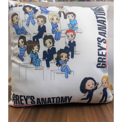 ALMOFADA 40X40 GREY´S ANATOMY 