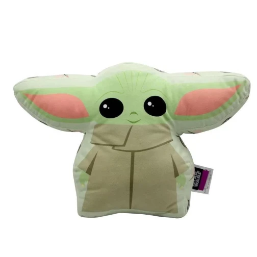 ALMOFADA FORMATO BABY YODA MANDALION STAR WARS 