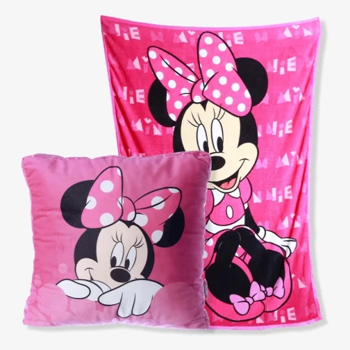 ALMOFADA COM MANTA MINNIE - DISNEY