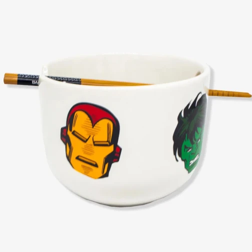 BOWL COM HASHI MARVEL COMICS 