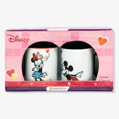 KIT COM DUAS CANECAS POP MICKEY FRIENDS – DISNEY 