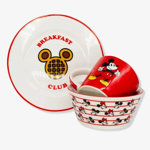 KIT ALIMENTAÇÃO MICKEY E MINNIE – DISNEY 