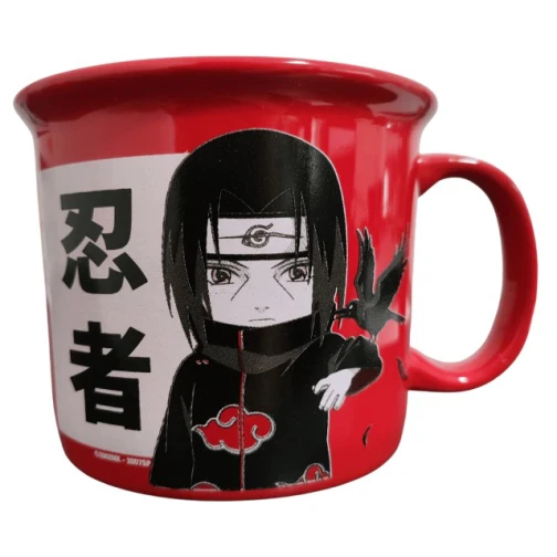 CANECA CAMP ITACHI UCHIHA - VERMELHA  