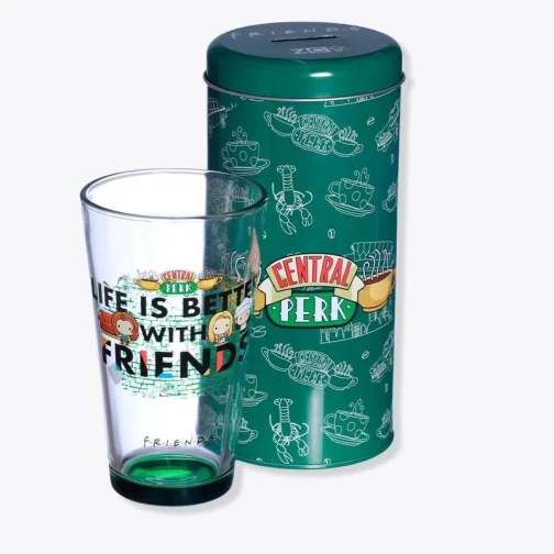 COPO COM COFRE CENTRAL PERK - FRIENDS 