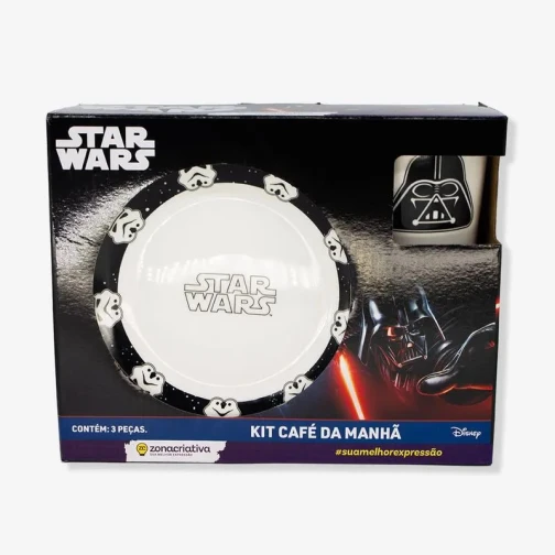 KIT ALIMENTAÇÃO STAR WARS 