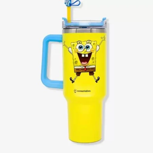 COPO TÉRMICO TUMBLER BOB ESPONJA 