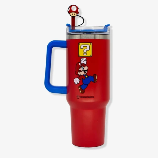 COPO TÉRMICO TUMBLER SUPER MARIO 