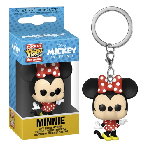 CHAVEIRO FUNKO POCKET POP DISNEY MICKEY FRIENDS - MINNIE