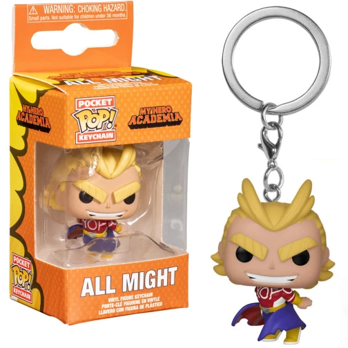 CHAVEIRO FUNKO POCKET POP KEYCHAIN MY HERO ACADEMIA - ALL MIGHT