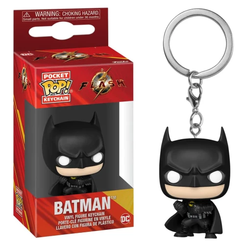 CHAVEIRO FUNKO POP KEYCHAIN DC THE FLASH - BATMAN