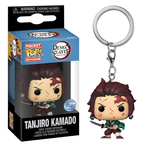 CHAVEIRO FUNKO POP  DEMON SLAYER- TANJIRO KAMADO