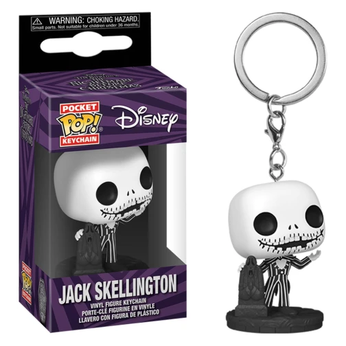 CHAVEIRO FUNKO POP KEYCHAIN DISNEY - JACK SKELLINGTON  (72316)