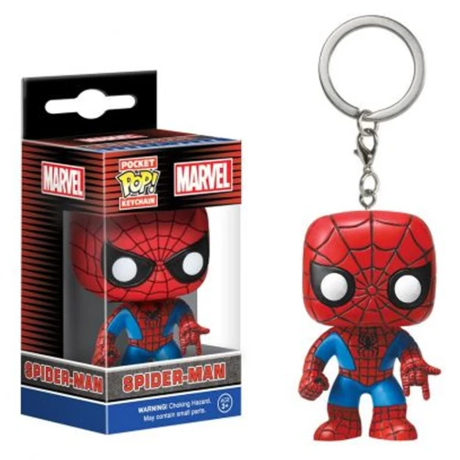 CHAVEIRO FUNKO POP KEYCHAIN MARVEL SPIDER-MAN HOMEM ARANHA