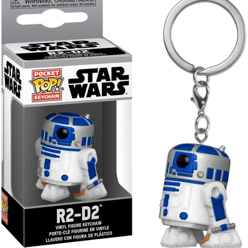 CHAVEIRO FUNKO POCKET POP KEYCHAIN STAR WARS - R2-D2