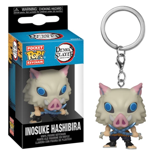 CHAVEIRO FUNKO POP KEYCHAIN DEMON SLAYER - INOSUKE HASHIBIRA