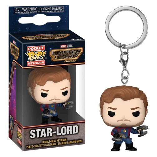 CHAVEIRO FUNKO POP KEYCHAIN GUARDIANS OF THE GALAXY 3 - STAR LORD