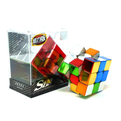 CUBO MÁGICO 3X3X3 CYCLONE BOYS METÁLICO MAGNÉTICO