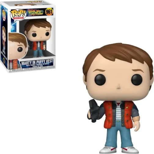 FUNKO POP MOVIES BACK TO THE FUTURE - MARTY IN PUFFY VEST 961 