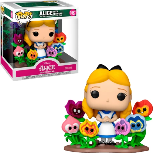 FUNKO POP DISNEY ALICE IN WONDERLAND 70TH ANNIVERSARY - ALICE WITH FLOWERS 1057