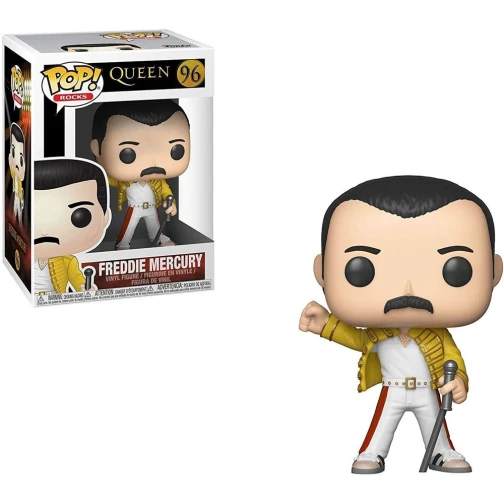 FUNKO POP ROCKS QUEEN - FREDDIE MERCURY WEMBLEY 1986 - 96 