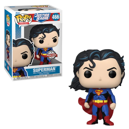 FUNKO POP HEROES JUSTICE LEAGUE EXCLUSIVE - SUPERMAN 466