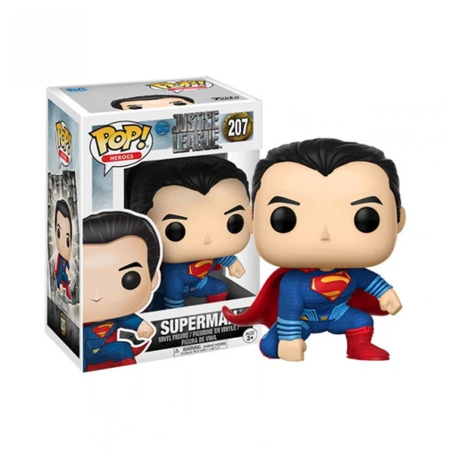 FUNKO POP HEROES MOVIES JUSTICE LEAGUE SUPERMAN 207 