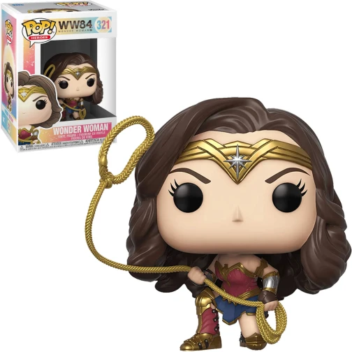 FUNKO POP HEROES WONDER WOMAN 1984 - WONDER WOMAN WITH LASSO 321 