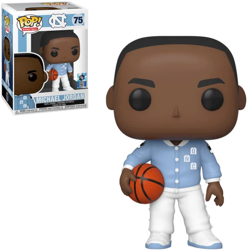 FUNKO POP BASKETBALL NORTH CAROLINA TAR HILLS - MICHAEL JORDAN 75