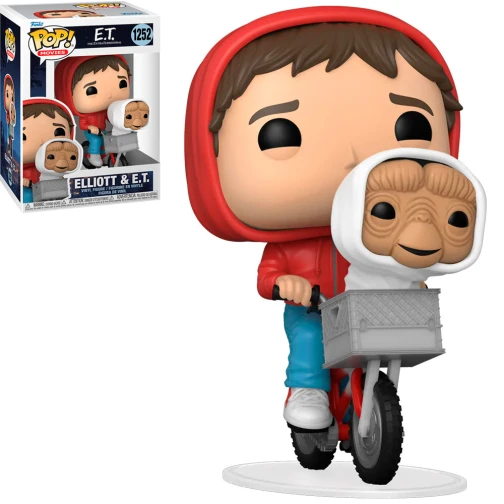 FUNKO POP E.T. 40TH - ELLIOTT & E.T W/BIKE 1252 