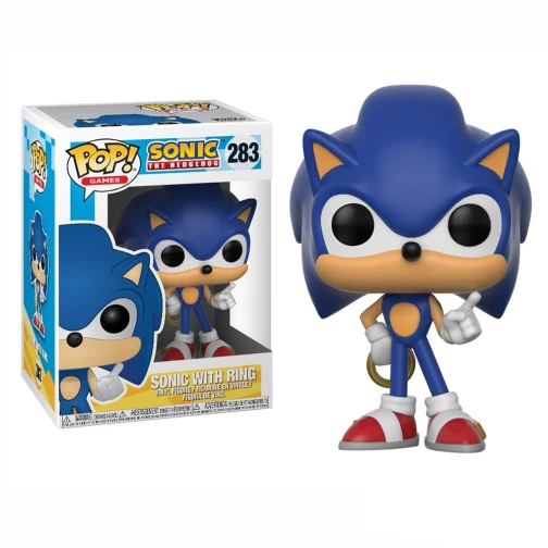 FUNKO POP GAMES SONIC - SONIC WITH RING 283 