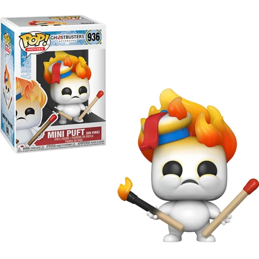 FUNKO POP GHOSTBUSTERS AFTERLIFE - MINI PUFT ON FIRE 936