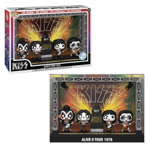 FUNKO POP MOMENT DELUXE KISS - ALIVE II TOUR 1978 (67771) 