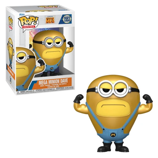 FUNKO POP MEU MALVADO FAVORITO 4 - MEGA MINION DAVE 1553 