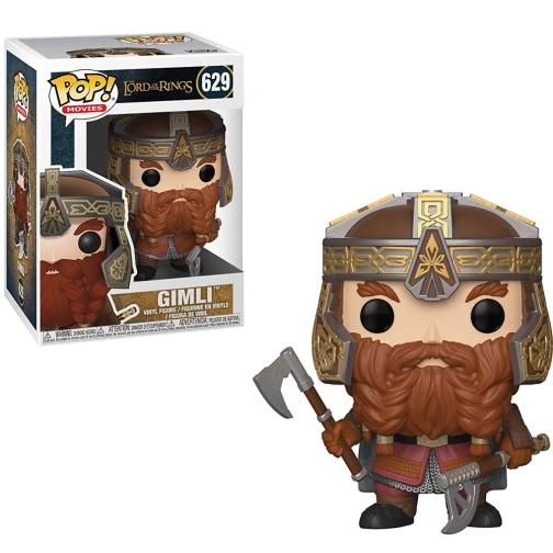 FUNKO POP MOVIES SENHOR DOS ANÉIS - GIMLI 629 