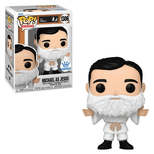 FUNKO POP TELEVISION THE OFFICE EXCLUSIVE - MICHAEL AS JESUS 1306 