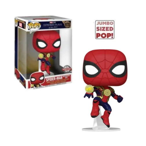 FUNKO POP MARVEL SPIDER-MAN HOMEM ARANHA FAR FROM HOME EXCLUSIVE - SPIDER-MAN 978 (SUPER SIZED 10) 