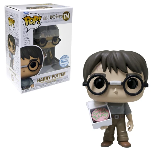 FUNKO POP HARRY POTTER EXCLUSIVE - HARRY WITH BIRTHDAY CAKE 174 